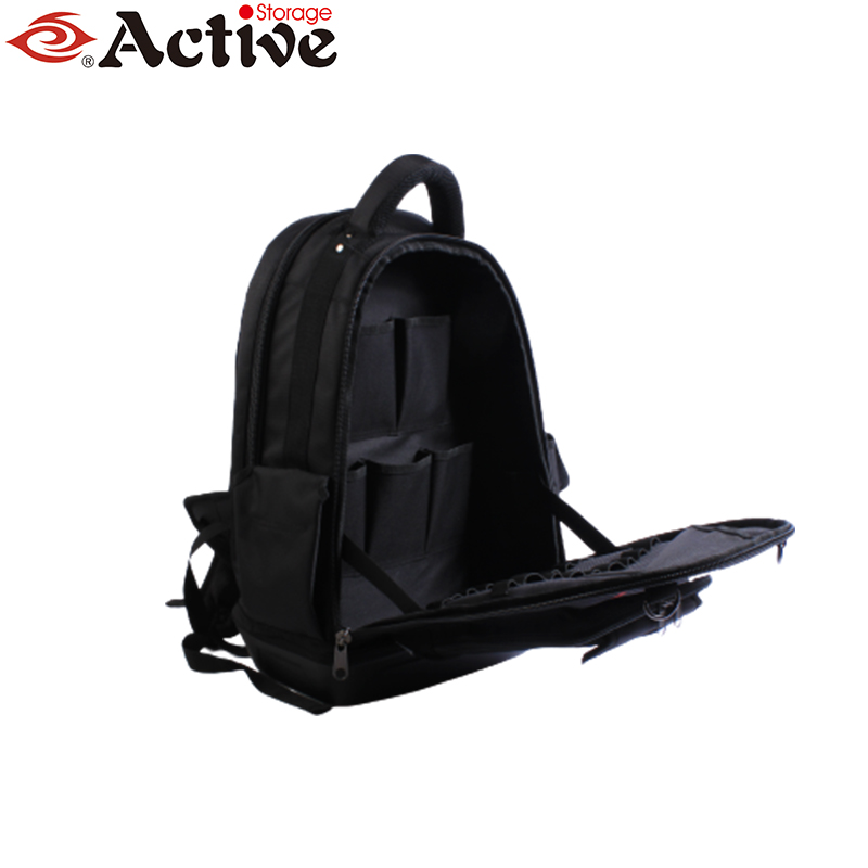 Heavy Duty Electrician Tool Backpack with Hard Base