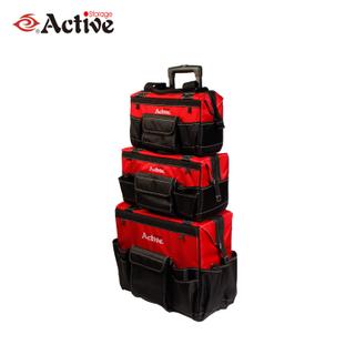 Wholesale Tool Bag Large Capacity Wheeled 3PCS Tool Bag Set Heavy Duty Tool Bag with Trolley