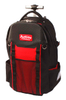 Backpack Tool Bag with Wheel, Heavy Duty Rolling Tool Backpack for Electrician 57 Pockets & Loops Tool Backpack
