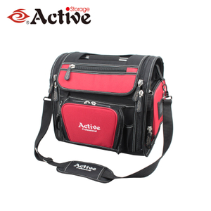 Polyester Tool Bag with Tubular Handle and Shoulder Strap