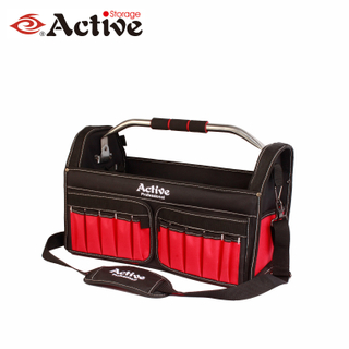 Popular Large Capacity Tool Bag Wholesale Tool Organizer with Removable Tubular Handle