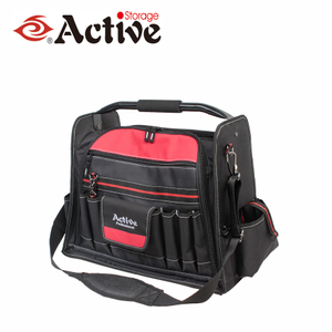 Heavy Duty Large Capacity Polyester Tool Bag with Tubular Handle and Adjustable Shoulder Strap