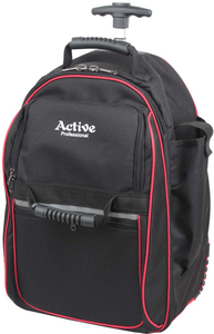 Heavy Duty Trolley Tool Backpack Car Detailing 600d Polyester Tool Bag Tools Backpack for Electrician Tools 