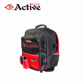 Heavy Duty Electrical Tool Bag with Trolley Backpack with Wheels